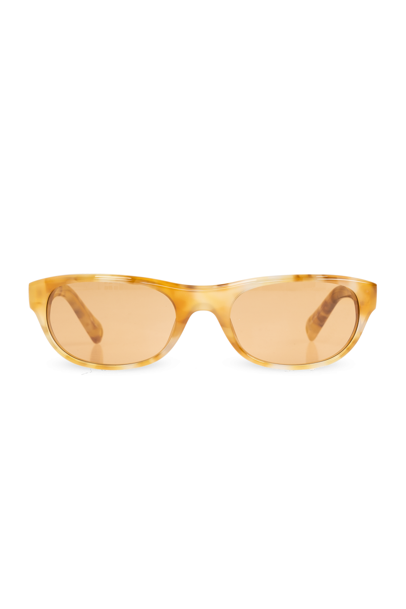 サングラス JACQUEMUS SUN GLASS (JAC4C4SUN OVALOYELLOWYGGREEN) The Ovalo sunglasses by JACQUEMUS | Official website